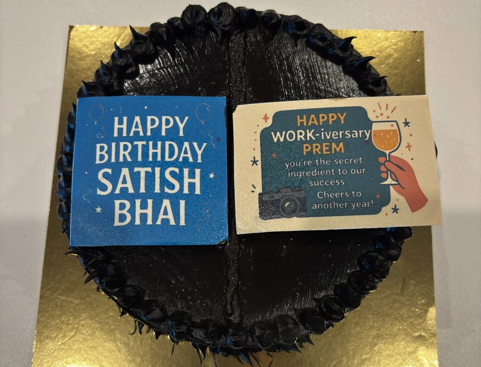 Birthday and Work Anniversary Celebration