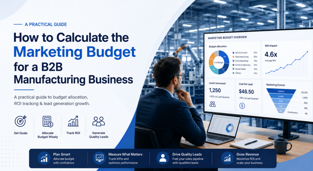 Marketing Budget for B2B Manufacturing Business