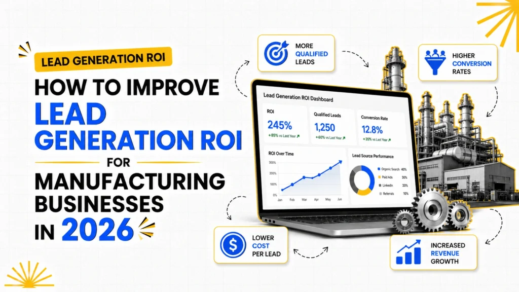 lead generation ROI for manufacturing business